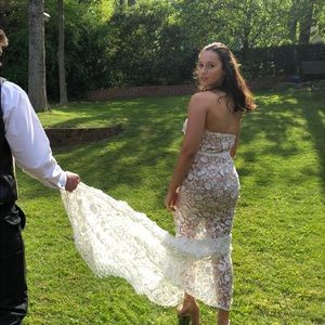 JARLO LONDON WEDDING/FORMAL EVENT DRESS WORN ONCE